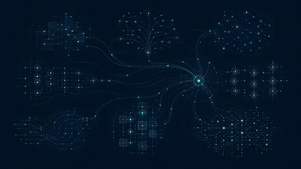 A contractor's capabilities, projects, markets and geography connected to one hub.
